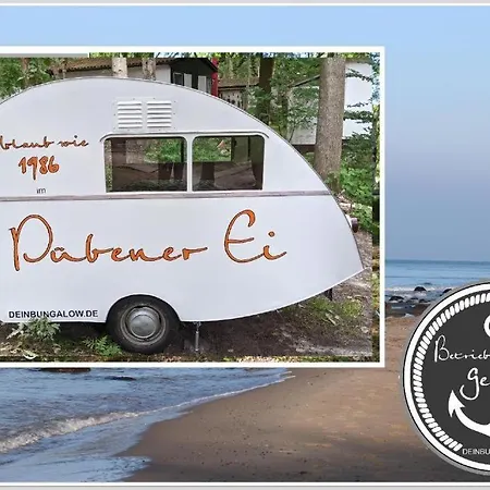 Bodenblick Mit Badewanne&wm&trockner Zwischen Bodden&meer *